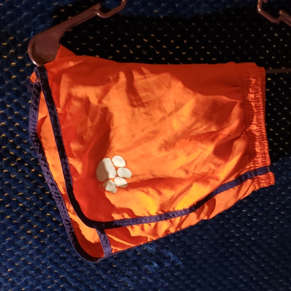 Clemson workout shorts